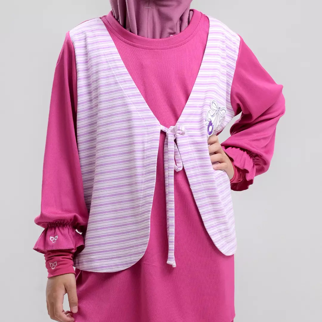 Rabbani - Setelan Baju Anak Perempuan Lengan Panjang Bani Batuta Sporty Maisie Exclusive - Wook imperial