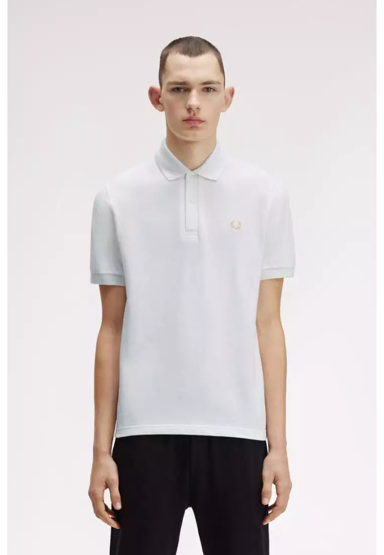 Fred Perry M3 The Fred Perry Shirt (White/Champagne)