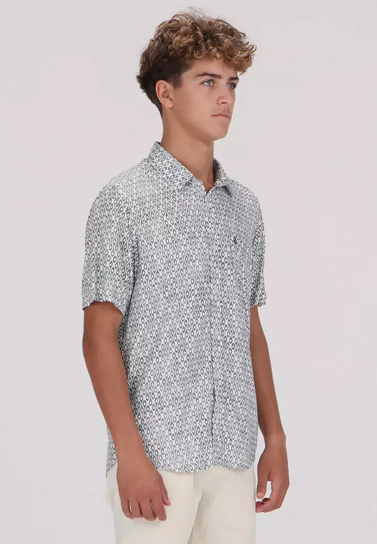 MSH STRUMMER SHORT SLEEVE SHIRT WHITE