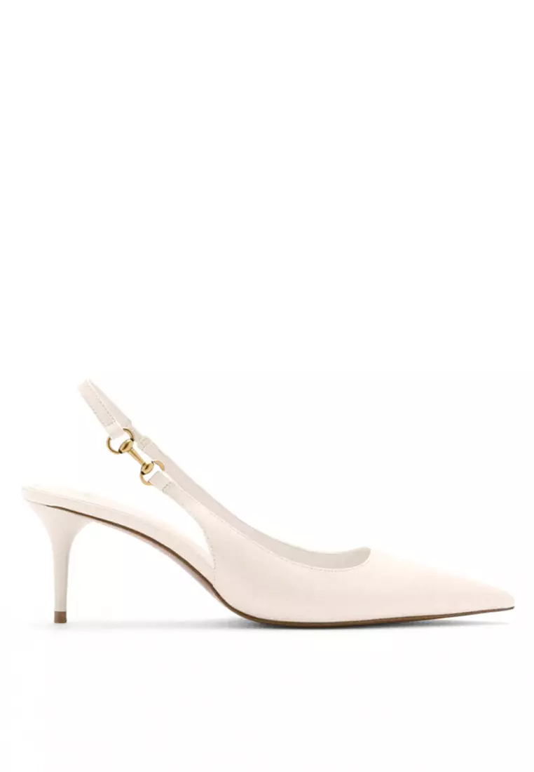Discount on Mango  shoes - SKU: Heeled Shoes With Link Detail