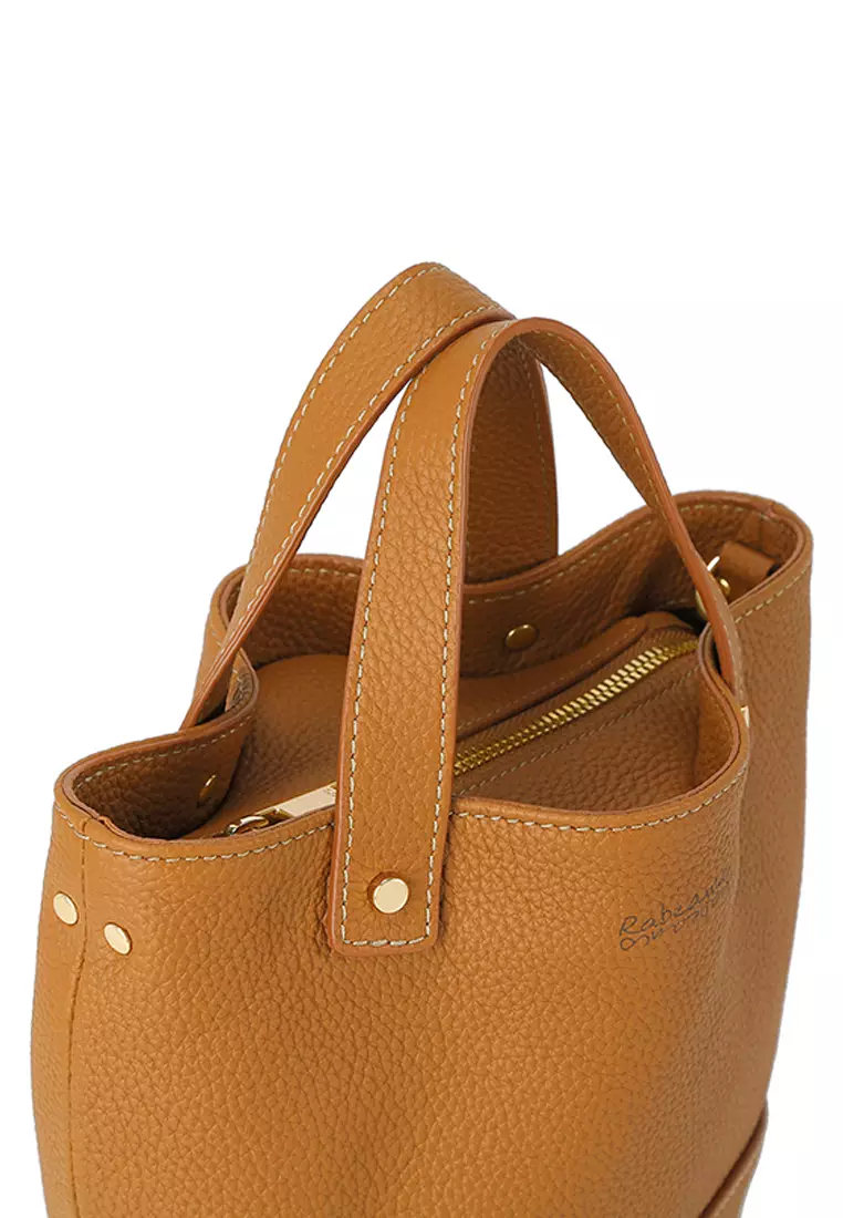 [Online Exclusive] JULIANA Mini Bucket Bag - Camel