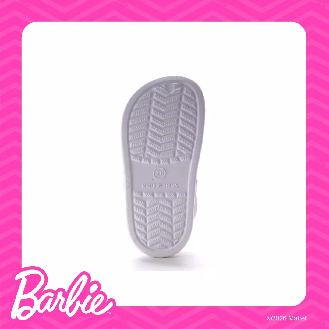 BARBIE - SANDAL WANITA ANAK CH830151WK JAPIT TALI FULL KARET - PUTIH