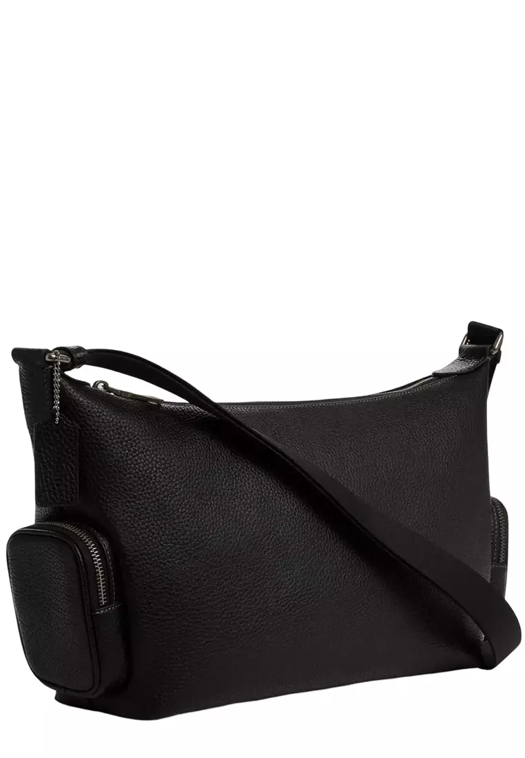 Finn Crossbody Bag With Pockets - Black CCG15