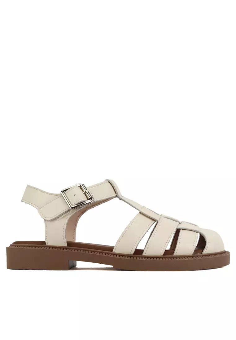 Discount on Twenty Eight Shoes  shoes - SKU: Woven Synthetic Leather Rome Sandals WW827-3