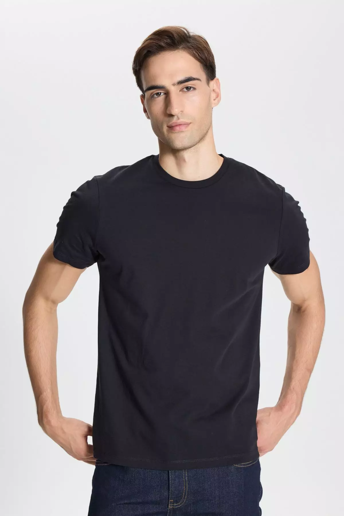 Pack of 3 Basic Slim Fit T-Shirt