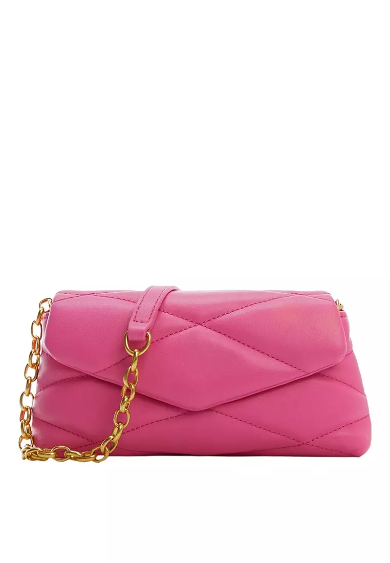 Quilted chain sales bag mango