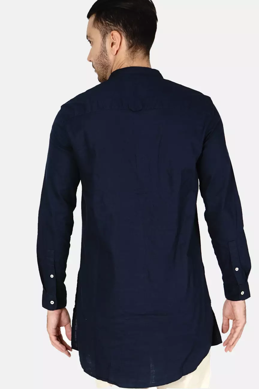 Kemeja Pria Walter Navy