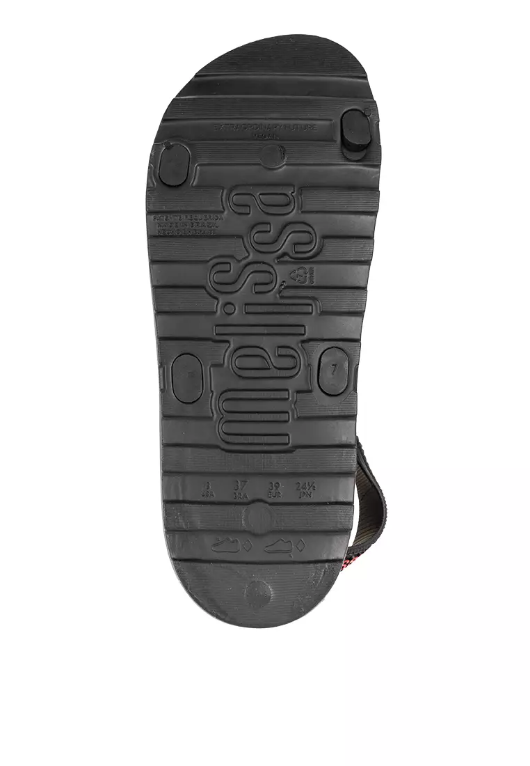 Stripe Plt Mlvr Sandals