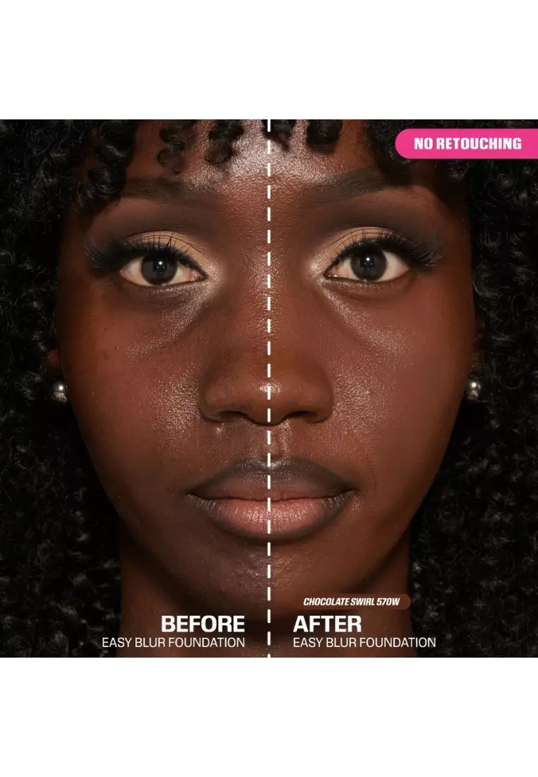 Huda Beauty Easy Blur Foundation Chocolate Swirl 570W