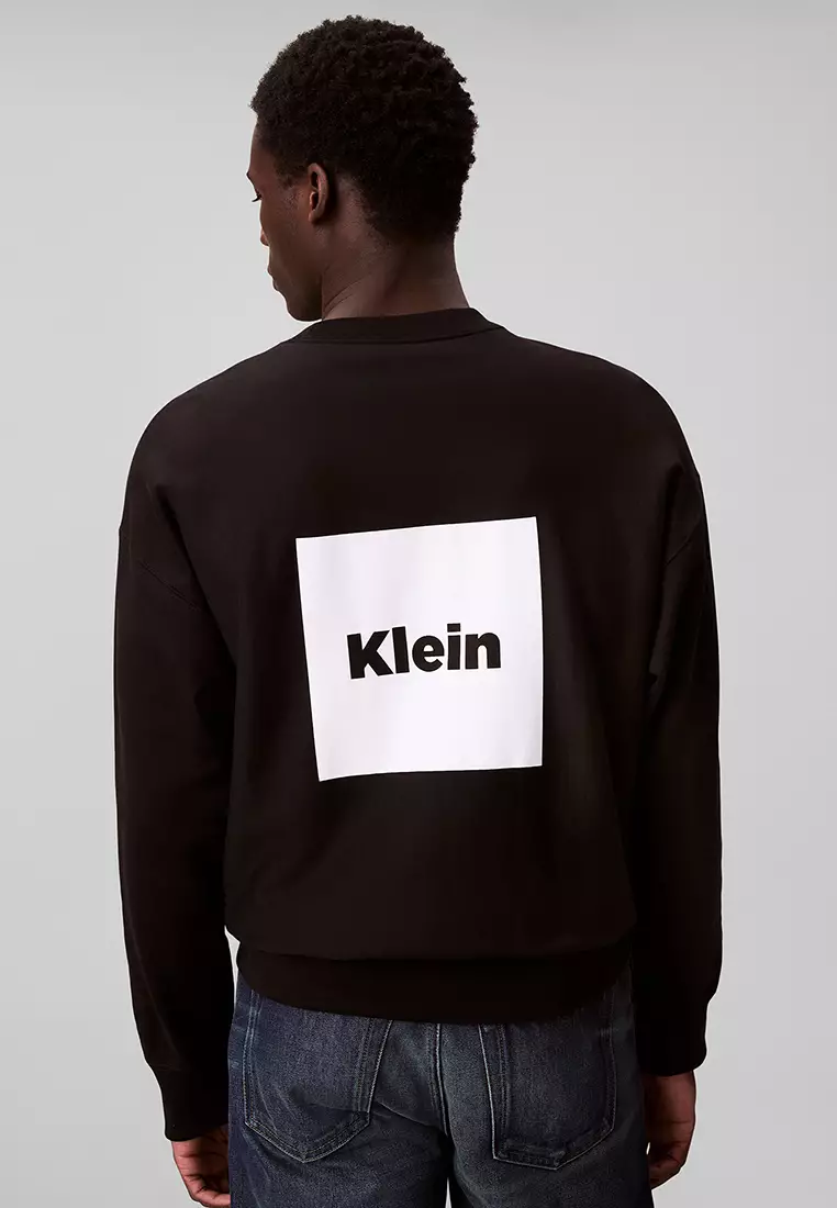 Premium Calvin 抓絨印花長袖衛衣 - Calvin Klein Jeans