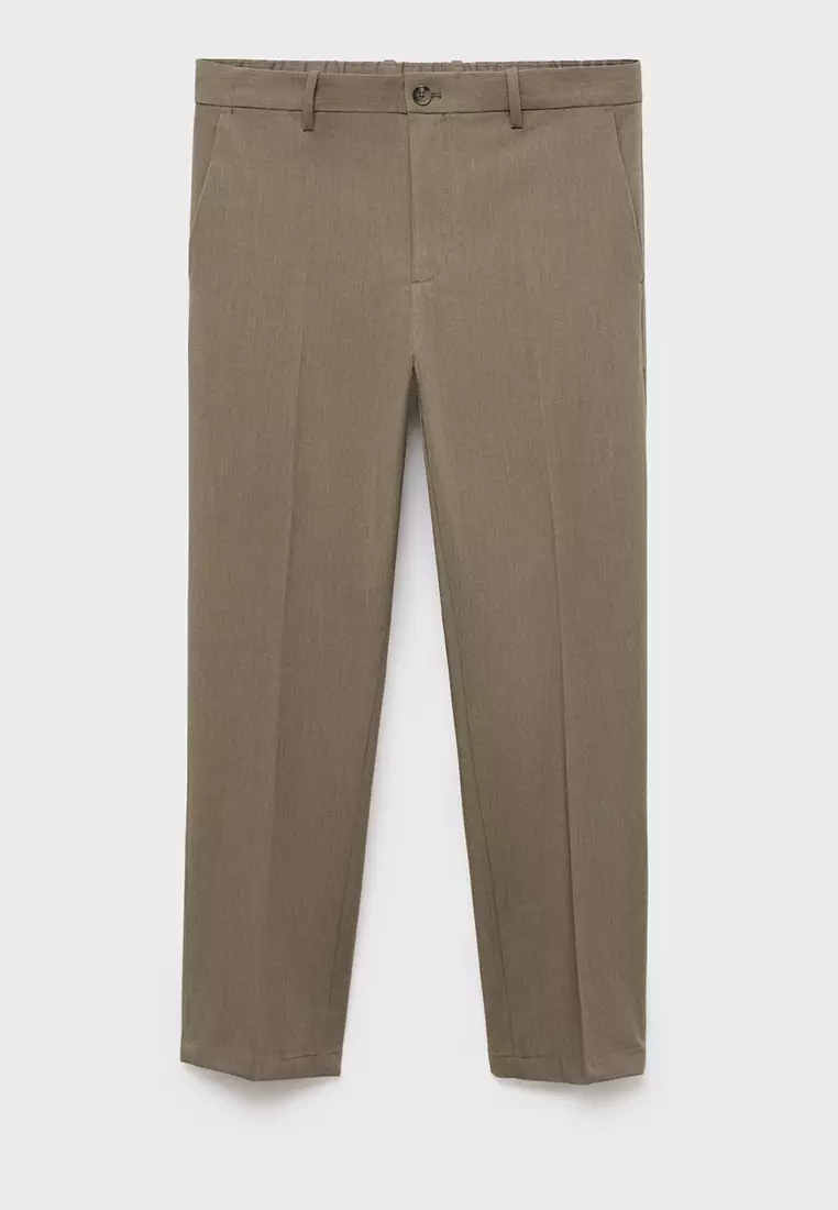 Bologna Slim-Fit Comfort-Stretch Trousers