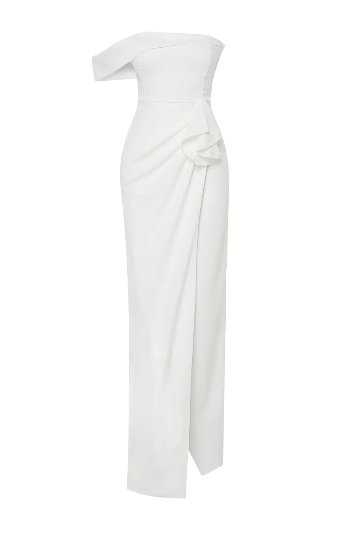 Slit Evening Maxi Dress