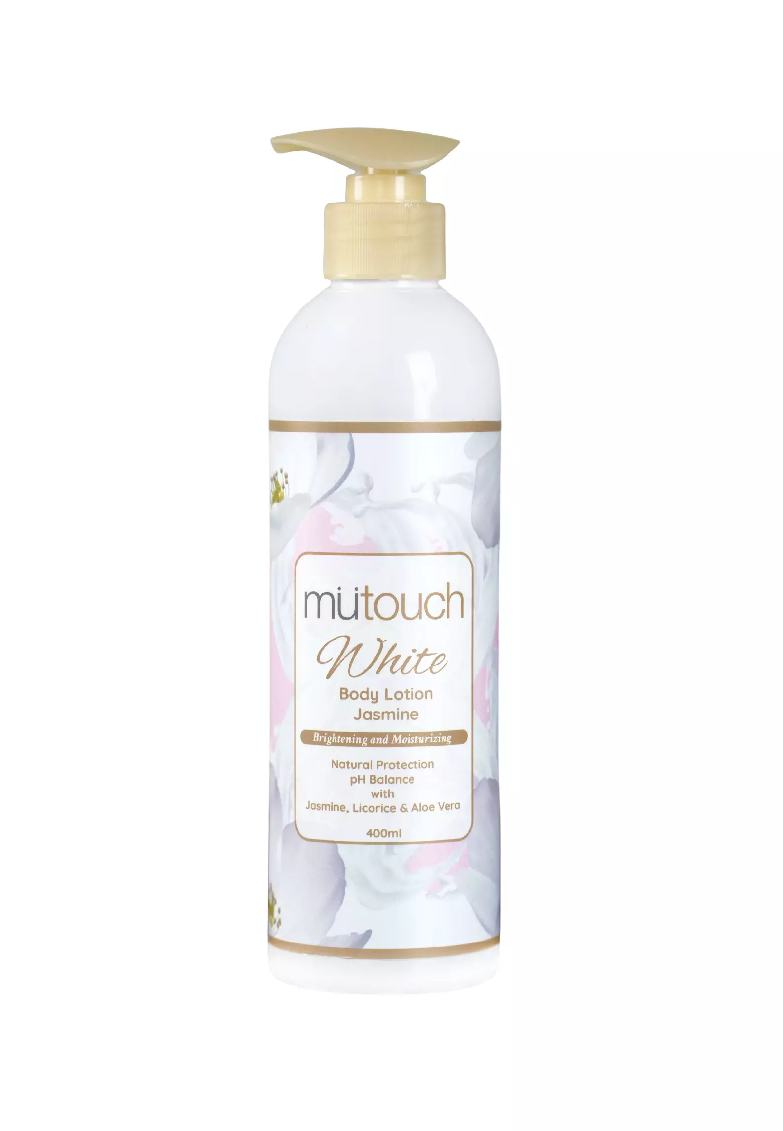 Mutouch White Body Lotion Brightening and Moisturizing 400ml