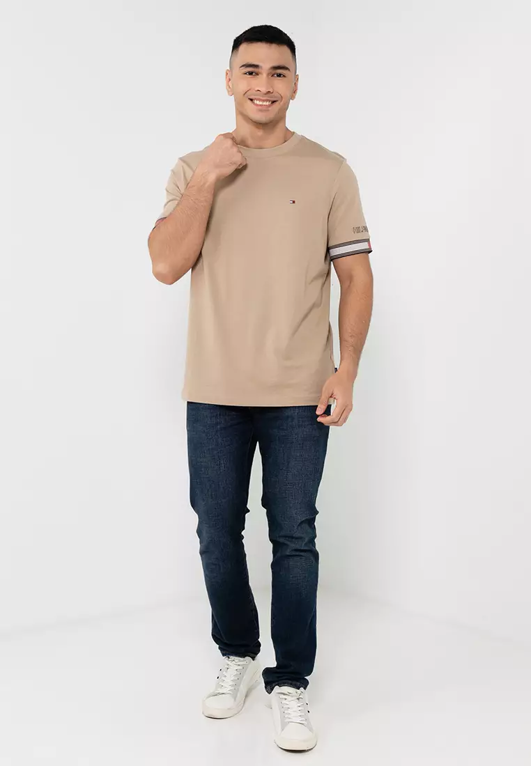 Flag Cuff Tee