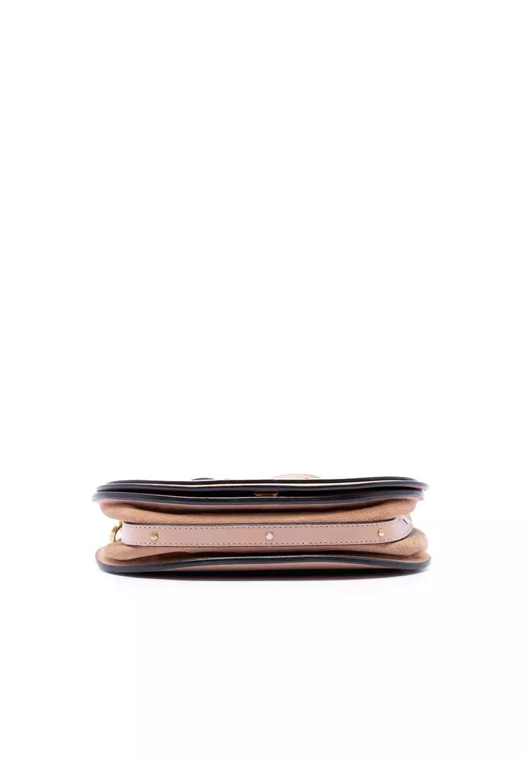 Pre-Loved Chloé Medium Leather Nile Bracelet Satchel