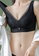ZITIQUE black Women's Non-wired Thin Pad Lingerie Set (Bra And Underwear) - Black F484BUS3151804GS_3