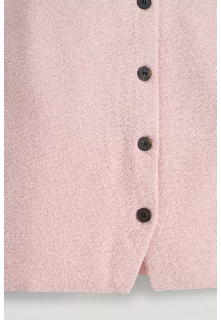 KNITTED COTTON WAISTCOAT