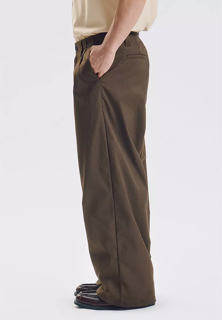 Dress Code Baggy Pleated Pants