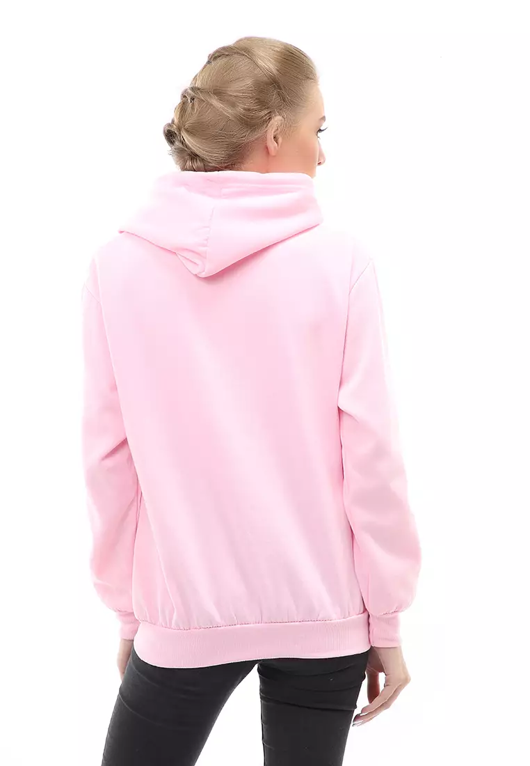 Hardwin Hoodie Jacket Polos Casual Wanita Material Fleece ORIGINAL