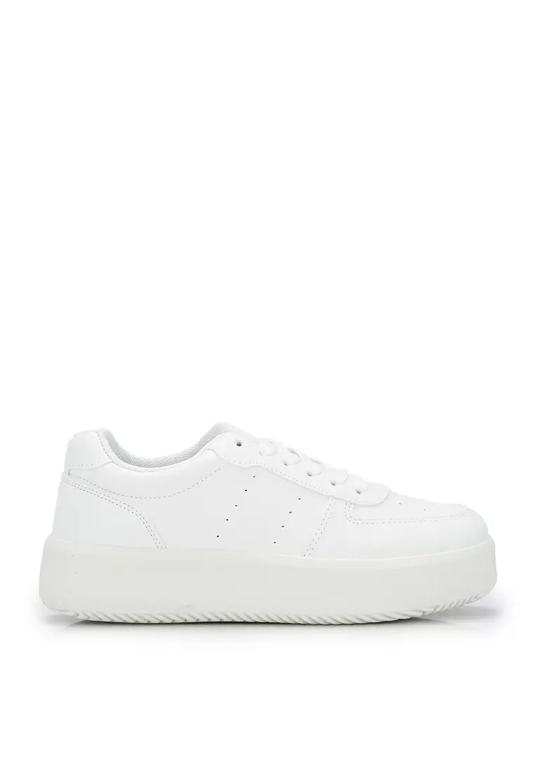 Pull and bear platform sneakers sale