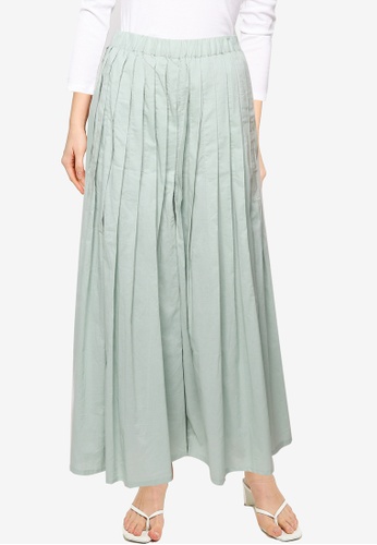 Pleated Palazzo Pants 2021 Online