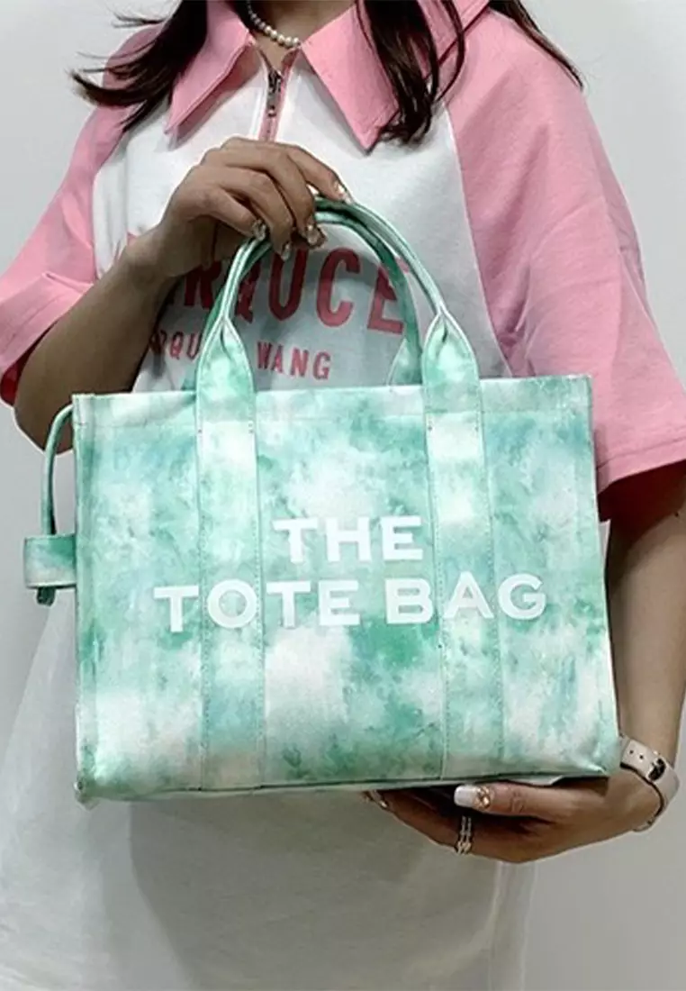 Cece medium tie on sale dye leather shoulder bag