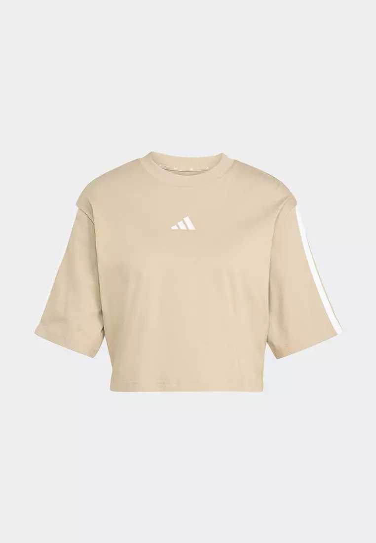 Buy ADIDAS Essentials 3-Stripes Cotton Loose T-Shirt 2025 Online