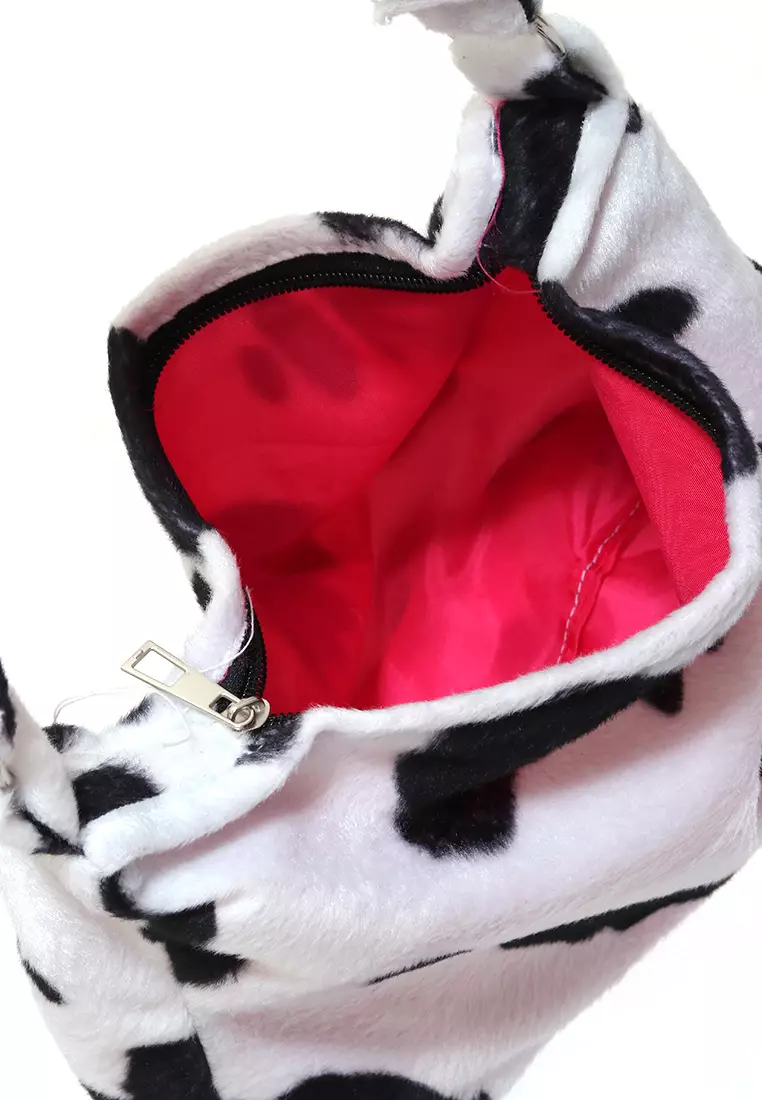 Zaskia Shoulder Bag Wanita Motif Animal Premium Quality - Sapi