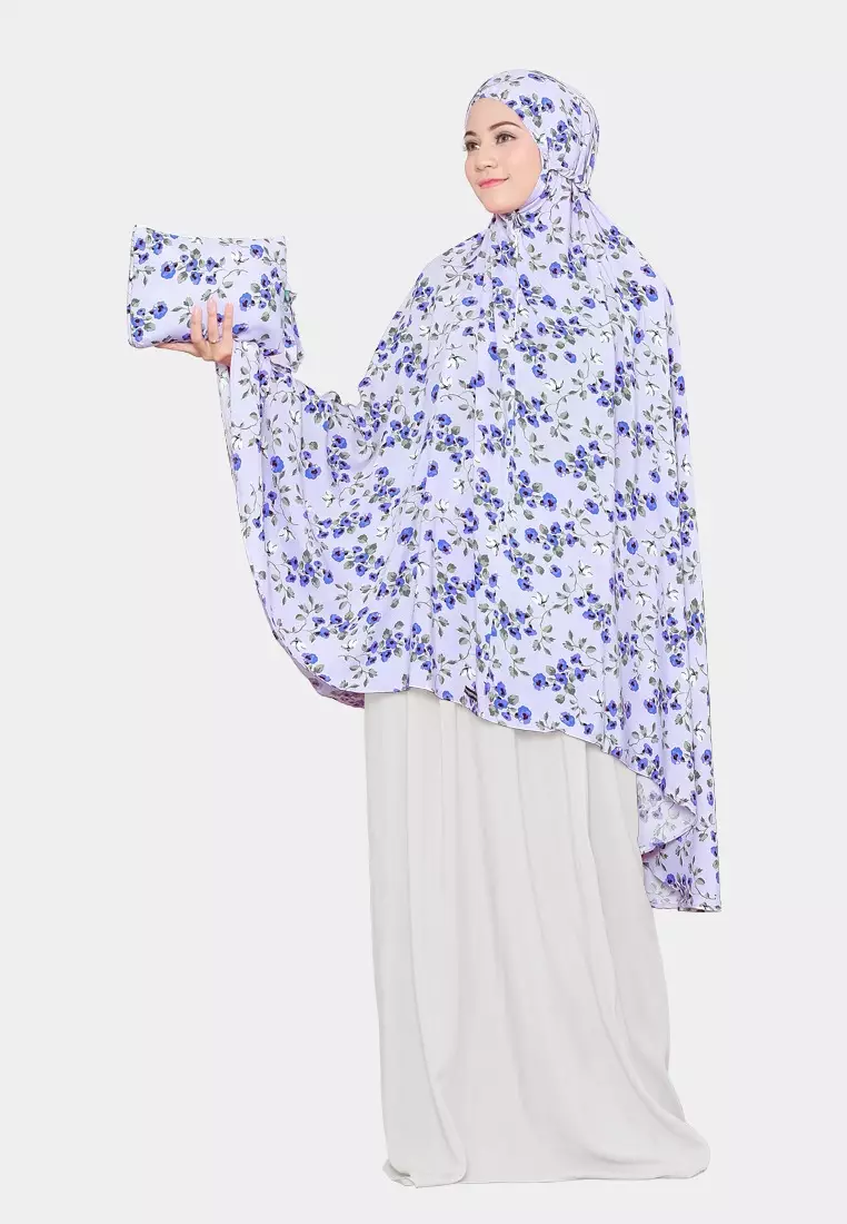 Namira Prayer Set Motif | Mukena Dewasa - Lavender