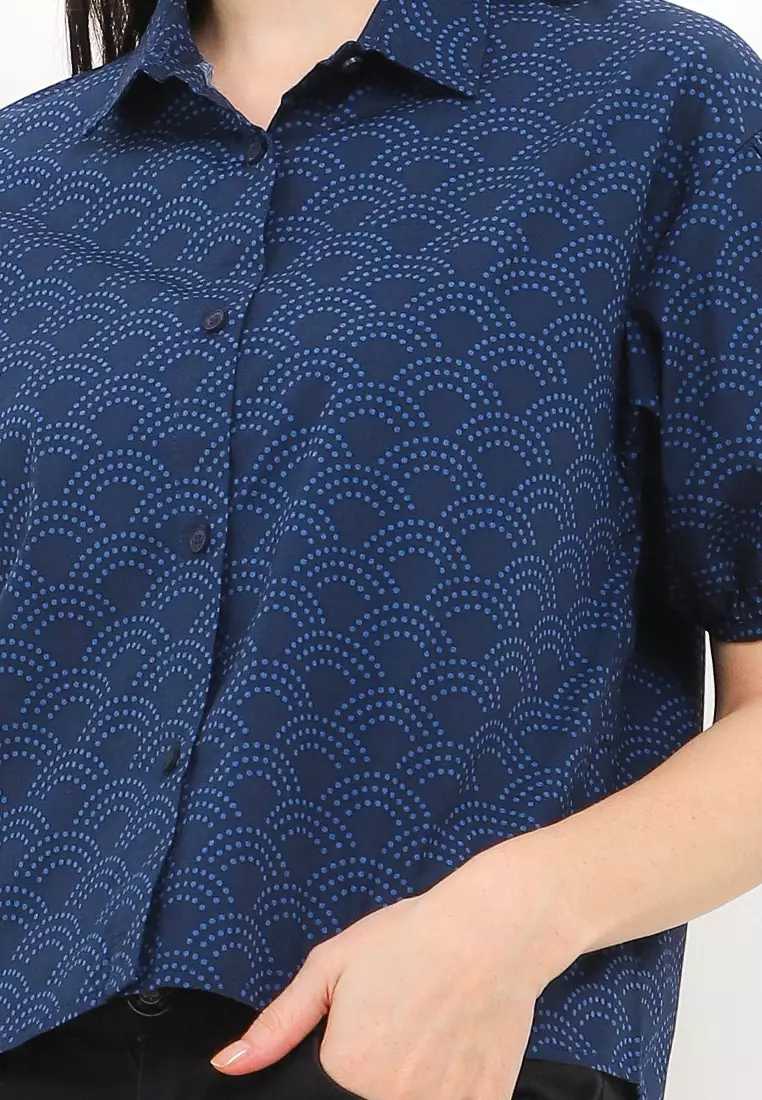 Cny Orienta Printed Blouse