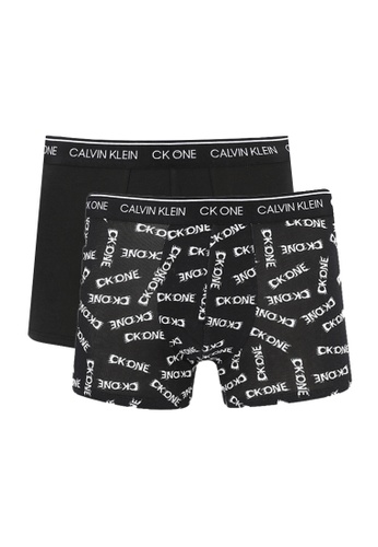 Calvin Klein black 2-Pack Trunks - Calvin Klein Underwear BD6DEUS9997522GS_1