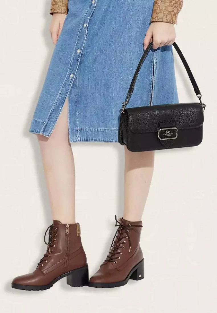 Coach Morgan Shoulder Bag Black