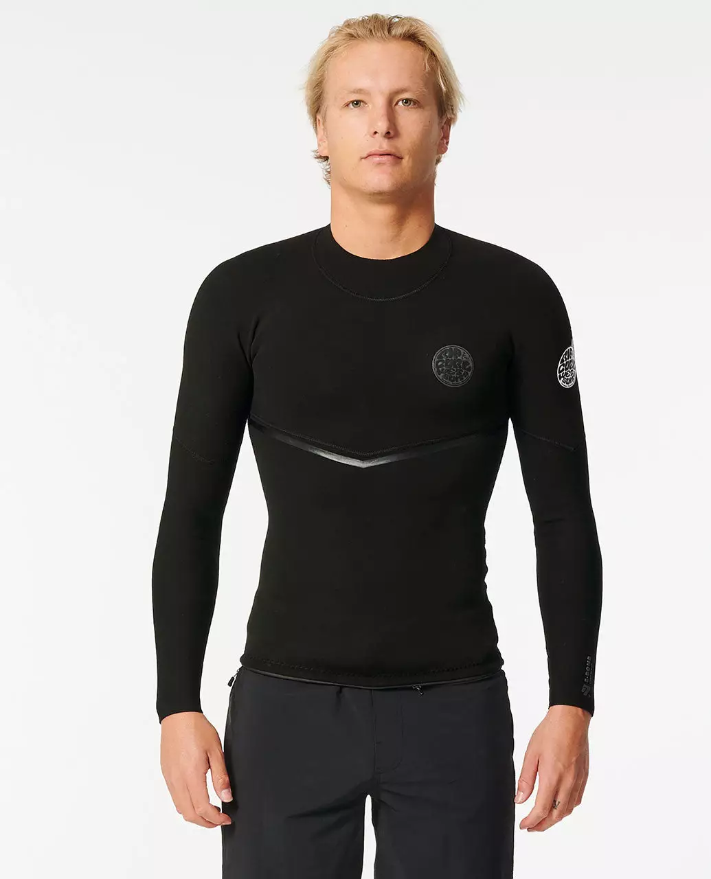 Rip Curl Men E-Bomb 1.5Mm Long Sleeve Wetsuit Jacket - Black