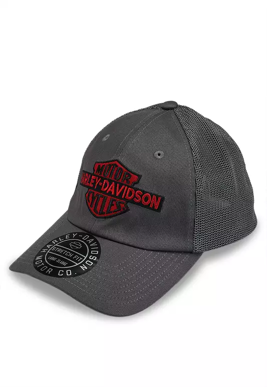 Harley-Davidson® Oil Can Bar & Shield Stretch-Fit Cap