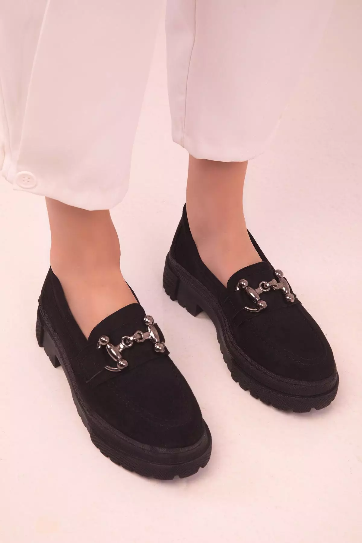 Round Toe Loafers