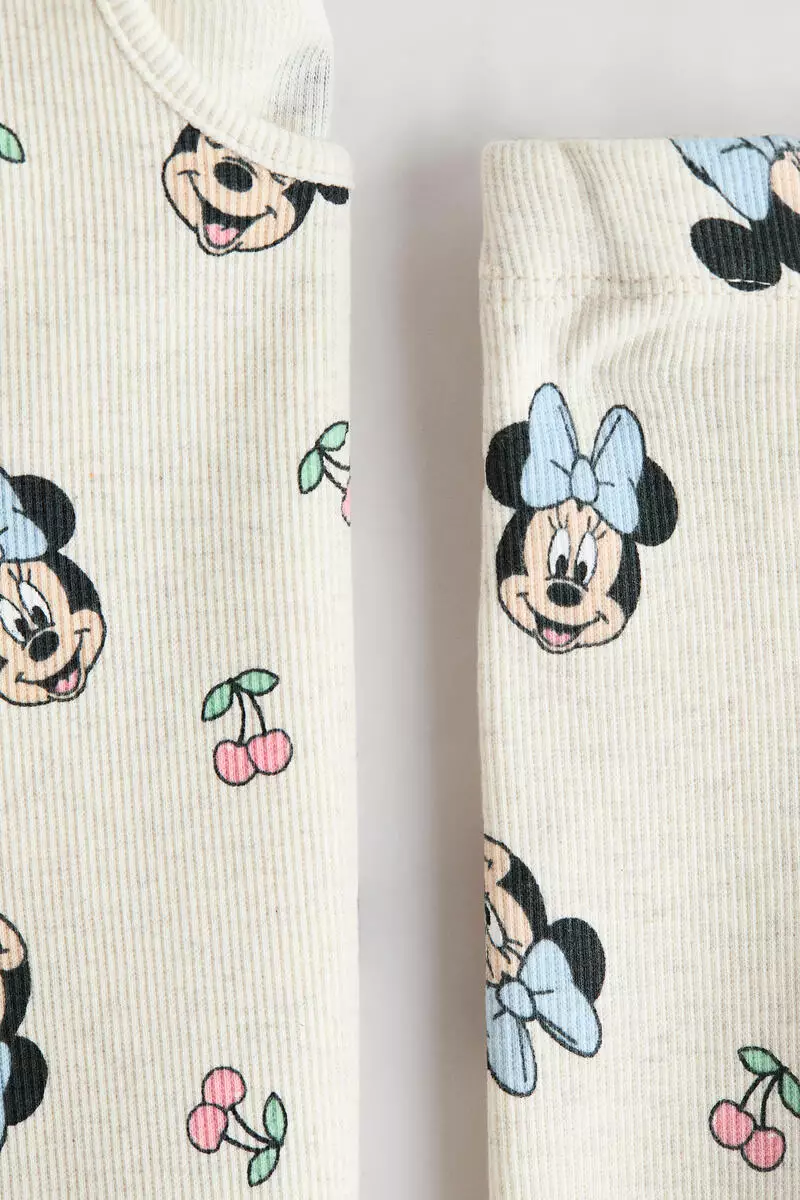 2-piece printed cotton set