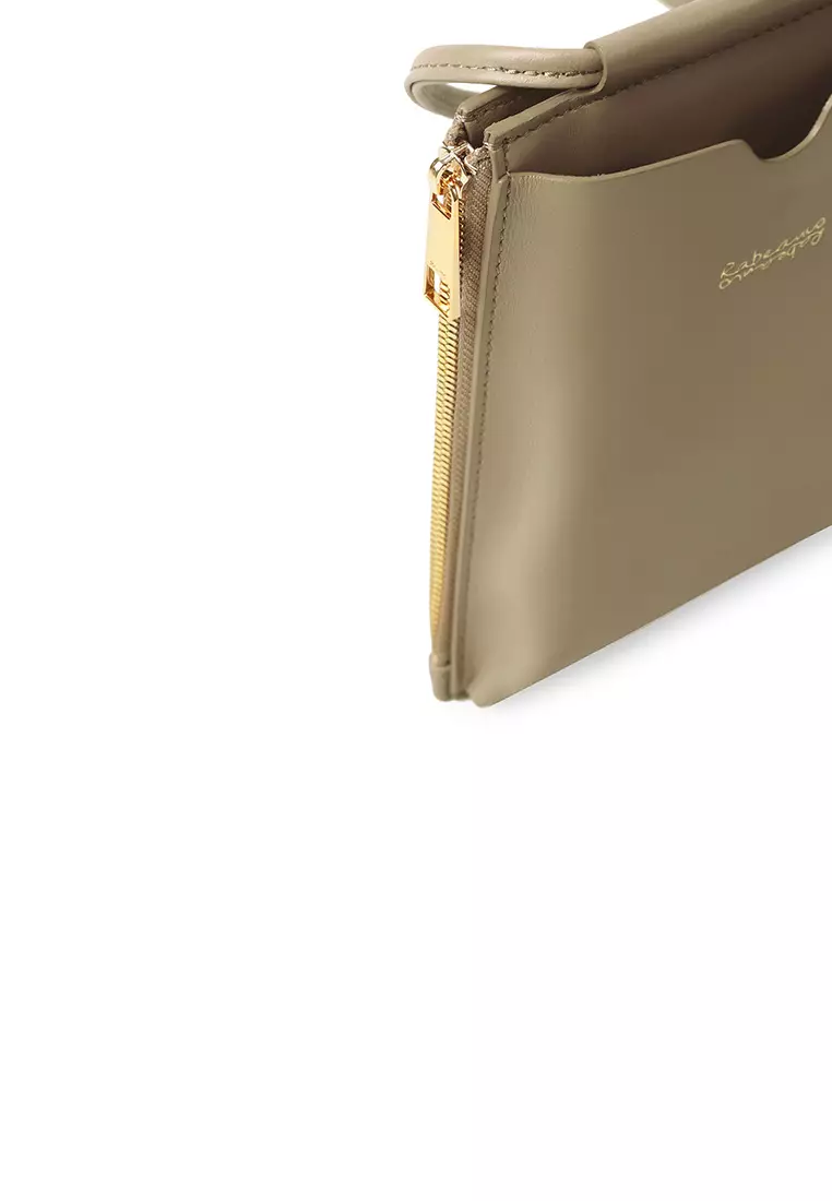 Strap Phone Pouch - Grey Khaki