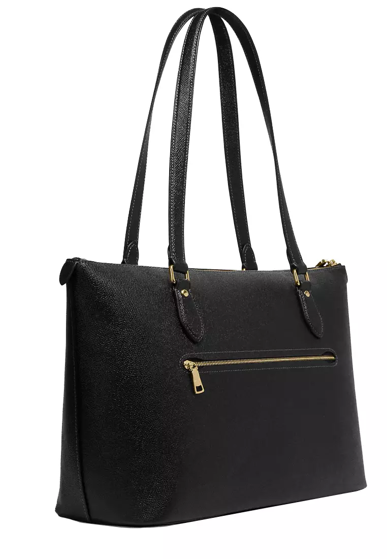 Black coach tote sale clearance