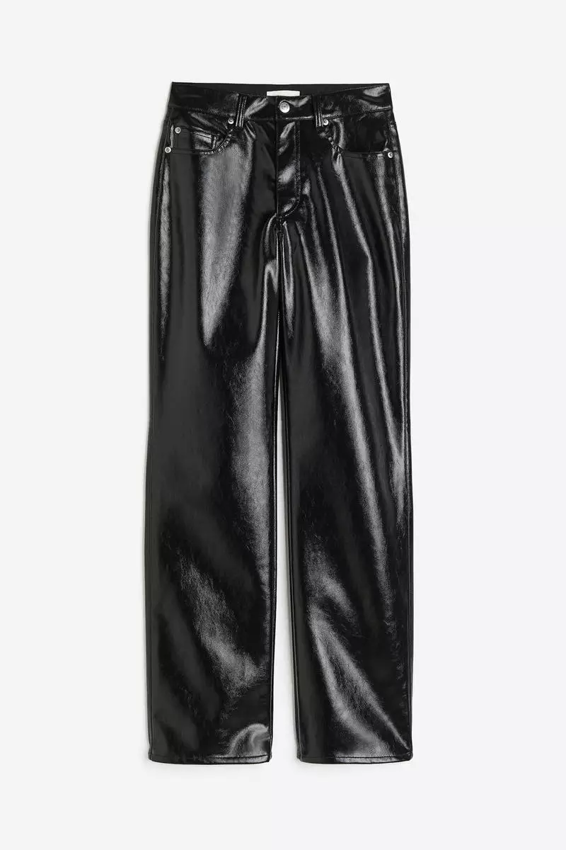 Coated trousers