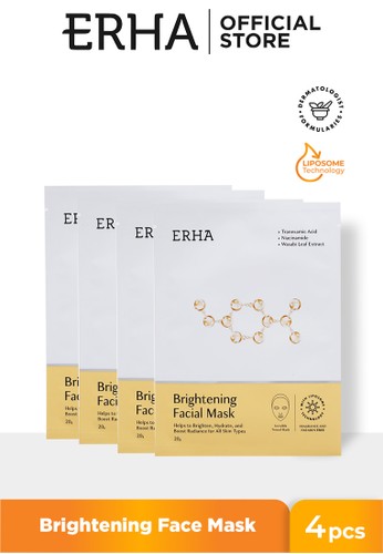 Download Jual Erha Erha Brightening Facial Mask 4 Pcs Masker Pencerah Wajah Original Zalora Indonesia PSD Mockup Templates