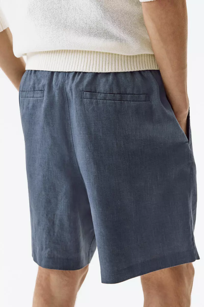 Relaxed Fit Linen shorts