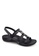 Vionic black Amber Adjustable Sandal F28B7SH57537ECGS_2