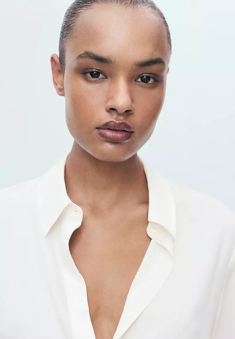 Fluid Long-Sleeved Blouse