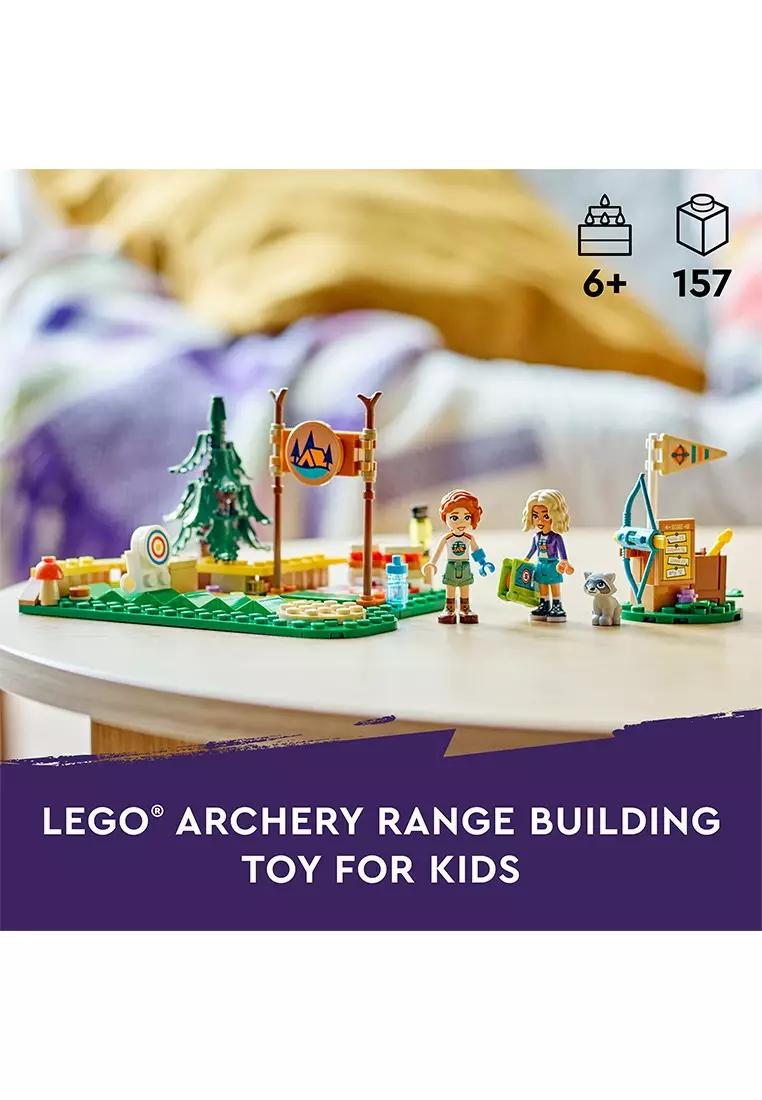 Friends 42622 Adventure Camp Archery Range, Age 6+, Building Blocks, 2024 (157pcs)