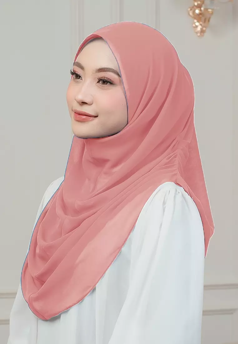 HIJAB INSTAN AURORA - SALMON