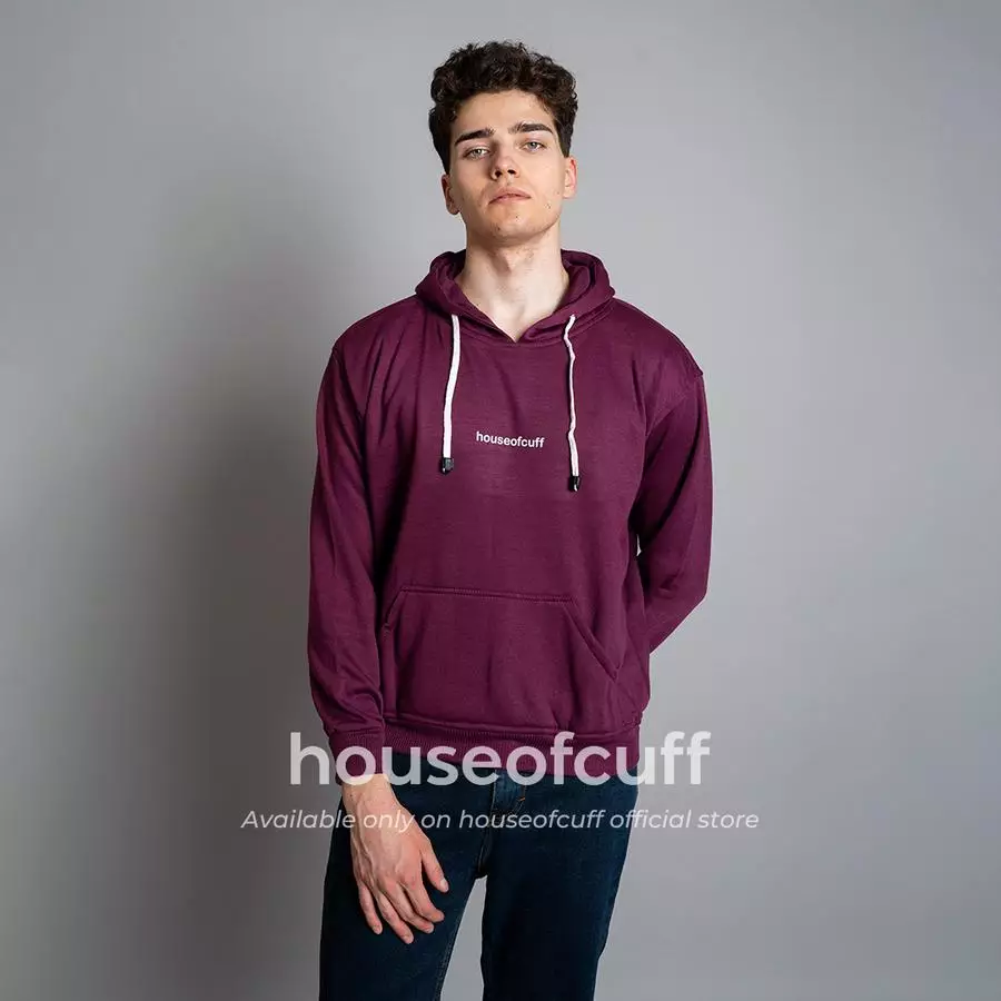 Houseofcuff jaket jumper sweater burgundy