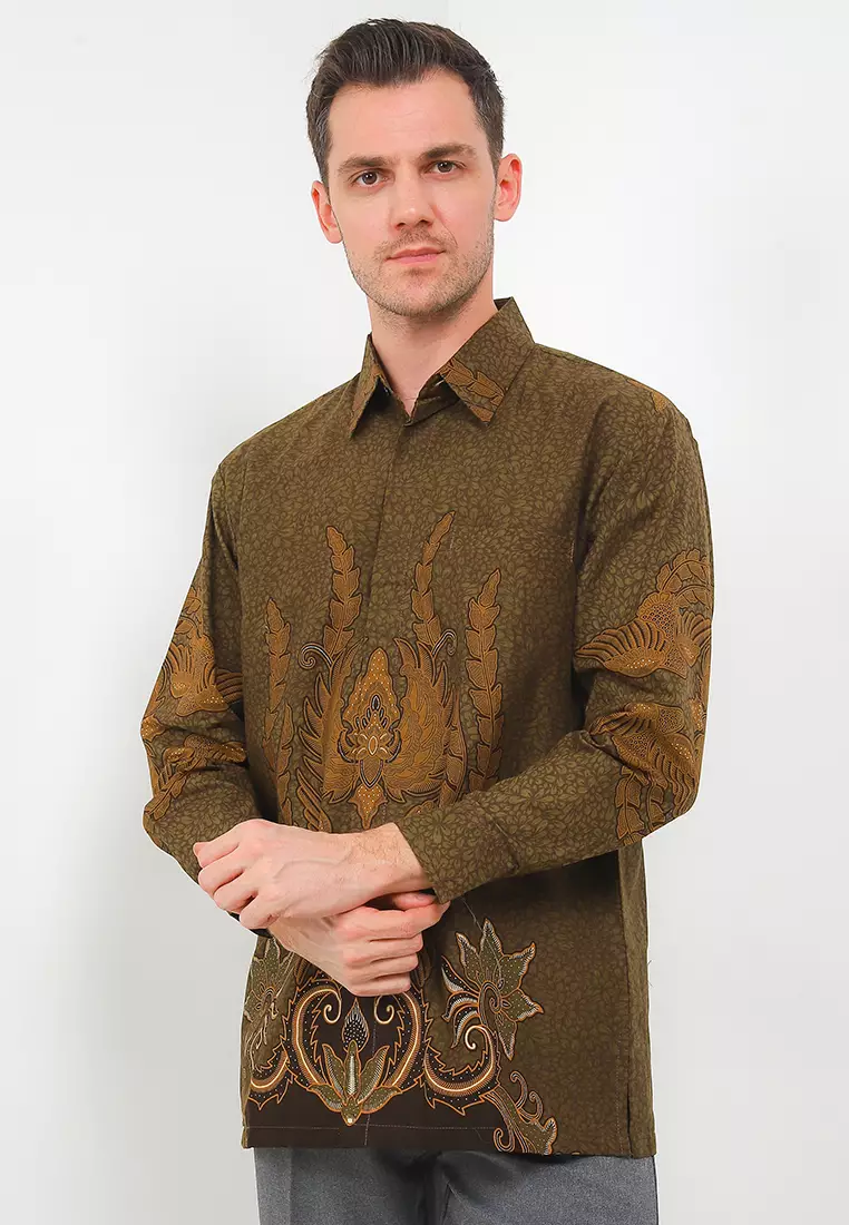 Batik Talenta Exclusive Lengan Panjang Sawat Ijo