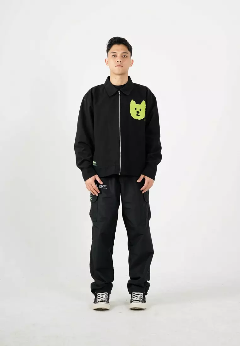 Moutley Men's Work Jacket Regular Fit Canvas Marsoto Mixed Feeling 211224