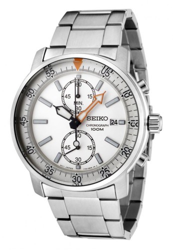 Jual Seiko Seiko Chronograph Jam Tangan Pria - Silver 
