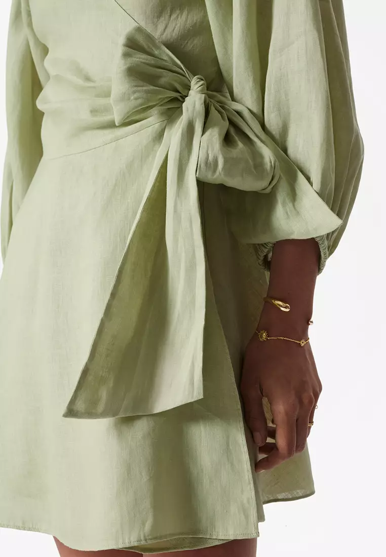 chinese dress ladies Odette Linen Dress